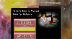 Desktop Screenshot of eltarotdemaruja.com